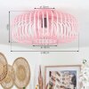 Wemude Ceiling Light pink, 1-light source