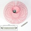 Wemude Ceiling Light pink, 1-light source