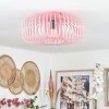 Wemude Ceiling Light pink, 1-light source