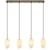 Globo BARCLEY Pendant Light brass, 4-light sources