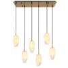 Globo BARCLEY Pendant Light brass, 6-light sources