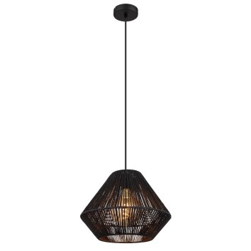 Globo HOUDINI Pendant Light black, 1-light source