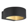 Globo SLICE Outdoor Wall Light LED black, 1-light source