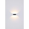 Globo SLICE Outdoor Wall Light LED black, 1-light source