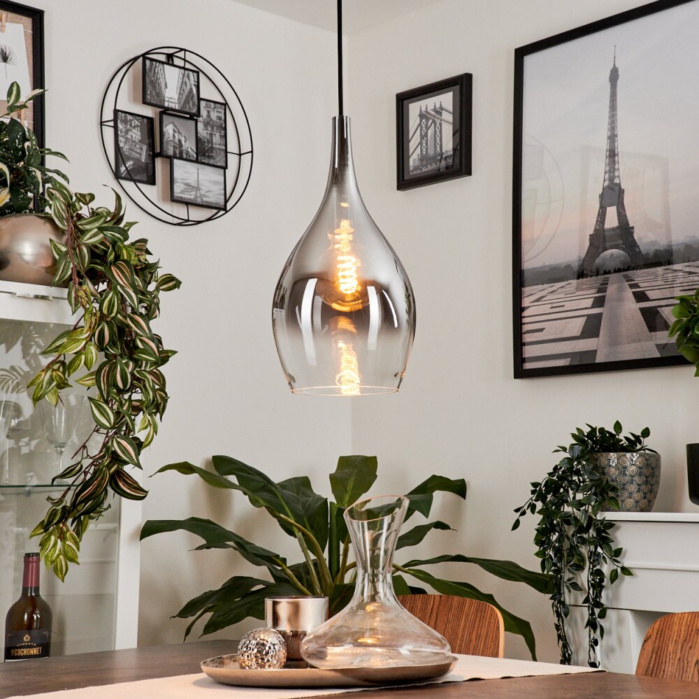 Capdevila Pendant Light chrome, 1-light source