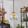 Koyoto Pendant Light glass 15 cm gold, 1-light source