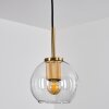 Koyoto Pendant Light glass 15 cm gold, 1-light source