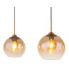 Globo JAMESSA Pendant Light brass, 4-light sources