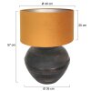 Steinhauer Lyons Table lamp bronze, black, 1-light source