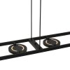 Steinhauer Soleil Pendant Light LED black, 4-light sources