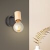 Brilliant Kerry Wall Light Ecru, black, 1-light source