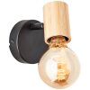 Brilliant Kerry Wall Light Ecru, black, 1-light source