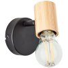 Brilliant Kerry Wall Light Ecru, black, 1-light source