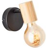 Brilliant Kerry Wall Light Ecru, black, 1-light source