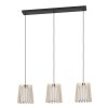 Eglo FATTORIA Pendant Light black, 3-light sources