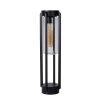 Lucide GARLAND path light black, 1-light source