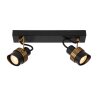 Lucide TUNDRAN Ceiling Light black, 2-light sources