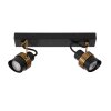 Lucide TUNDRAN Ceiling Light black, 2-light sources