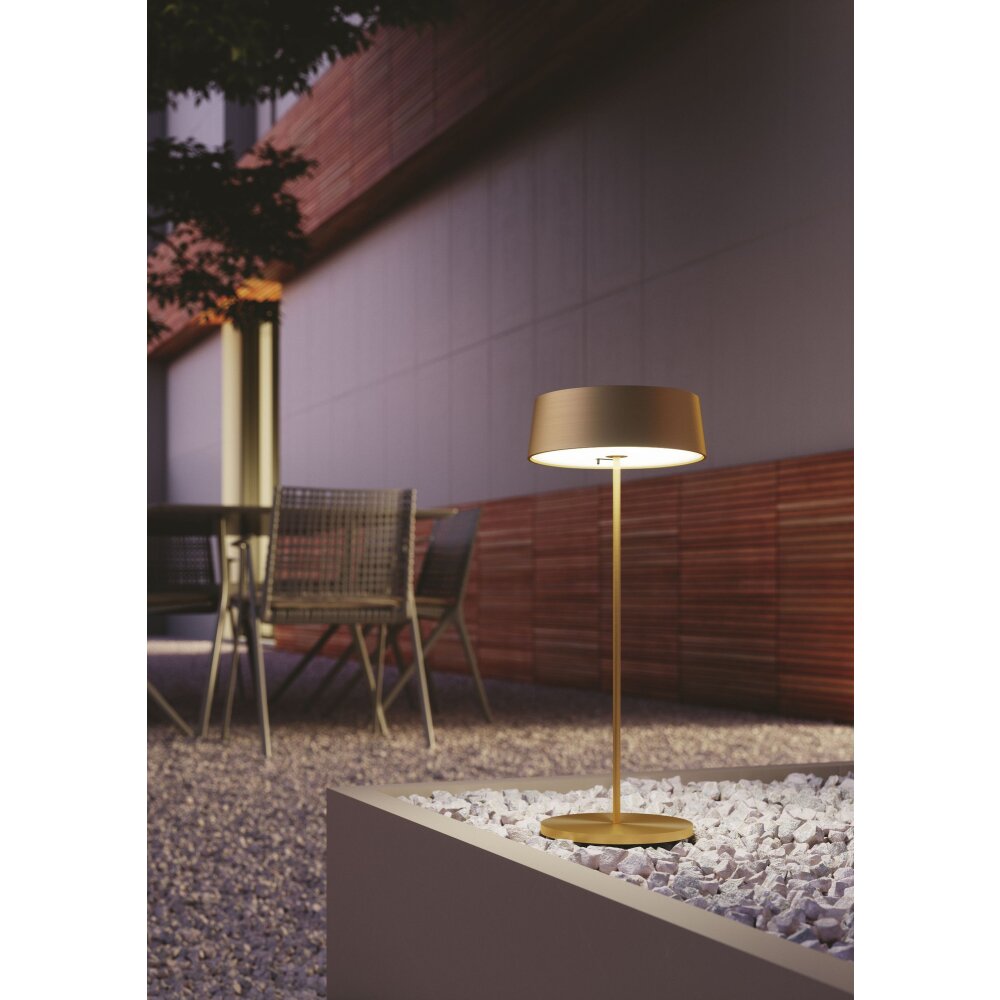 Lutec COCKTAIL Table lamp LED gold, 1-light source