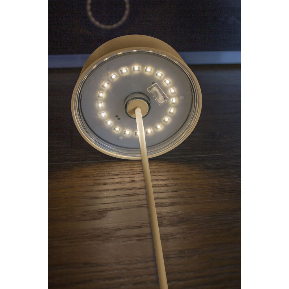 Lutec COCKTAIL Table lamp LED gold, 1-light source