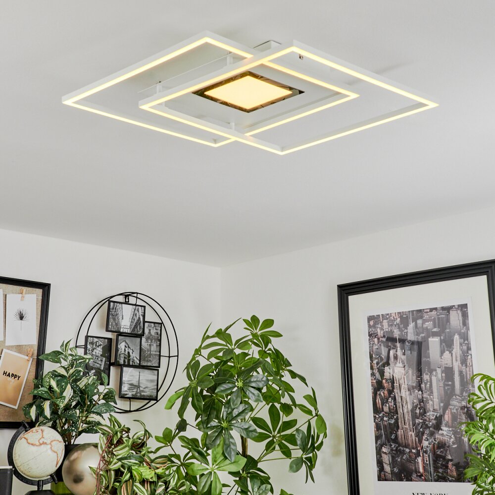 Popoy Ceiling Light LED white, 1-light source, Remote control