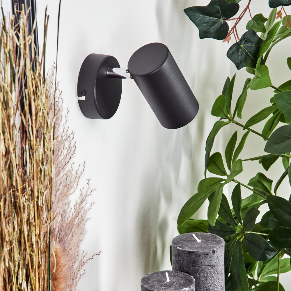 Javel Wall Light black, 1-light source