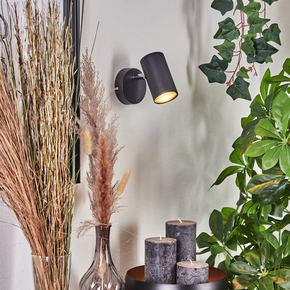 Javel Wall Light black, 1-light source
