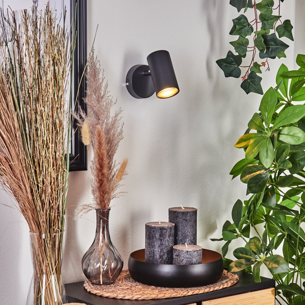 Javel Wall Light black, 1-light source