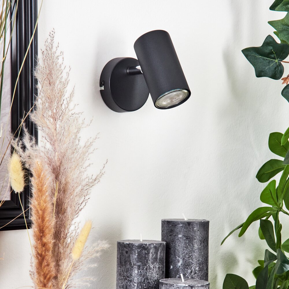 Javel Wall Light black, 1-light source