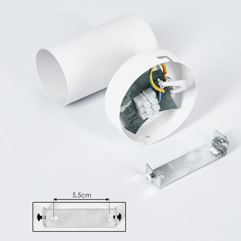 Javel Wall Light chrome, white, 1-light source