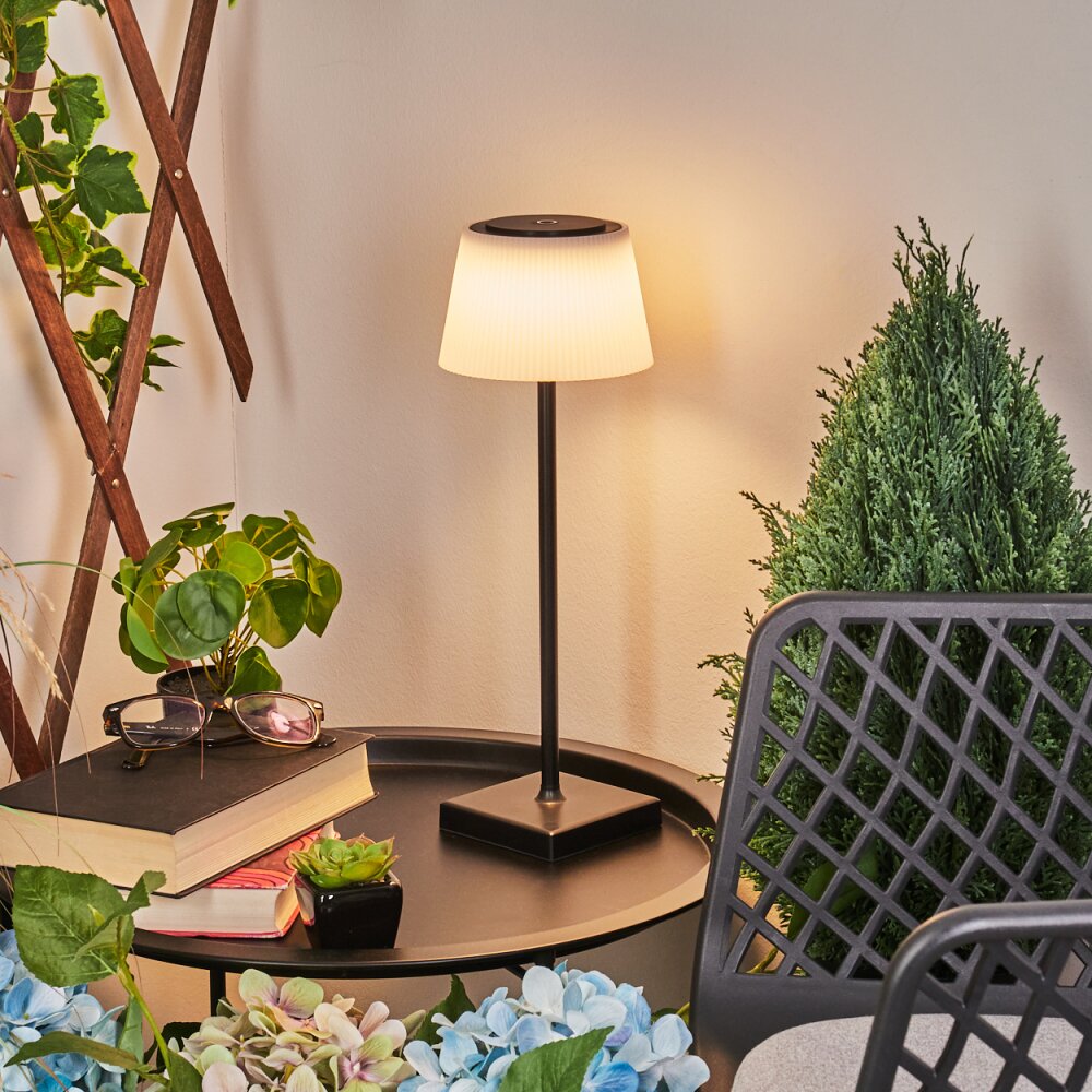 Longchamps Table lamp LED black, 1-light source