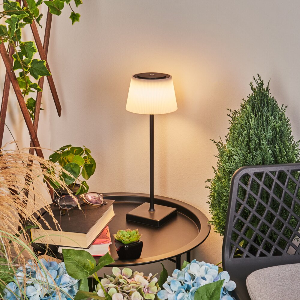 Longchamps Table lamp LED black, 1-light source