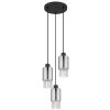 Globo BACKEY Pendant Light black, 3-light sources