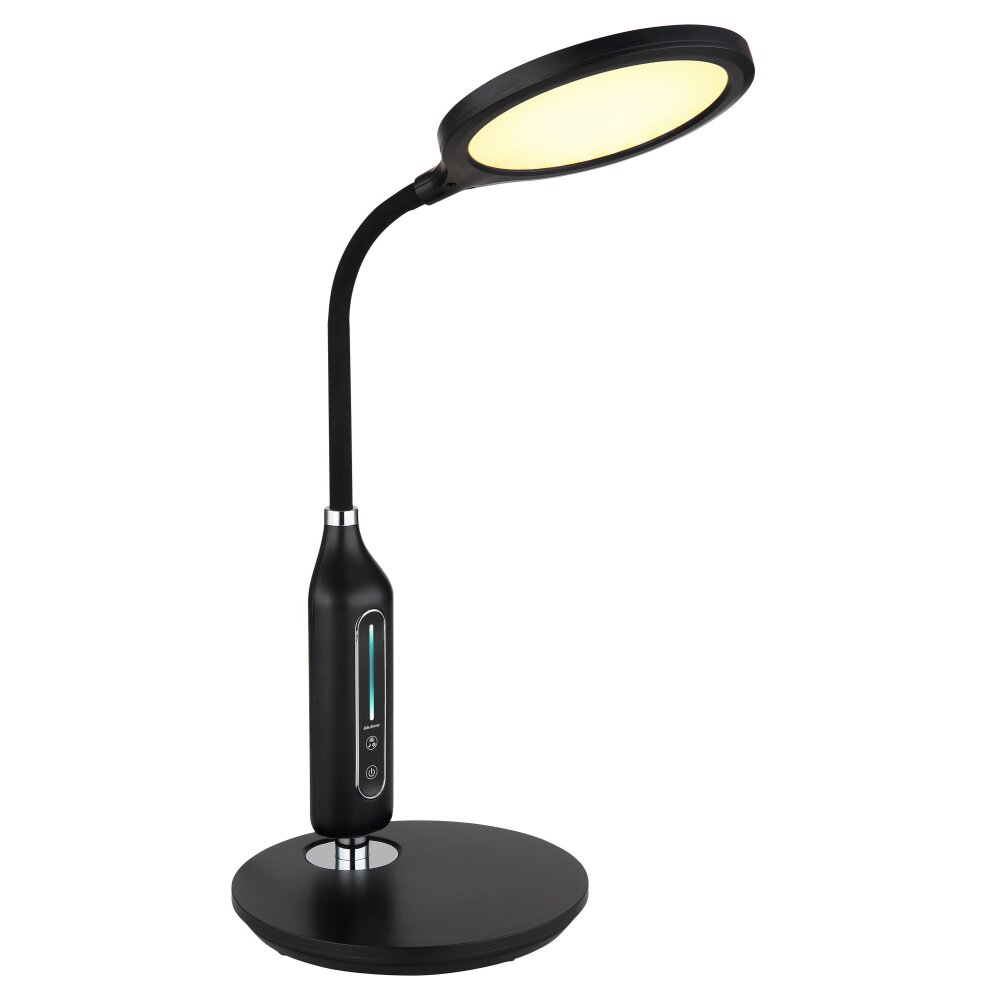 Globo FRUGGY Table lamp LED chrome, black, 1-light source