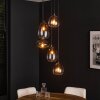 Kissaboui pendant luminaire black, 5-light sources