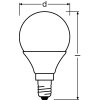 BELLALUX Set of 3 LED E14 3,3 Watt 2700 Kelvin 250 Lumen