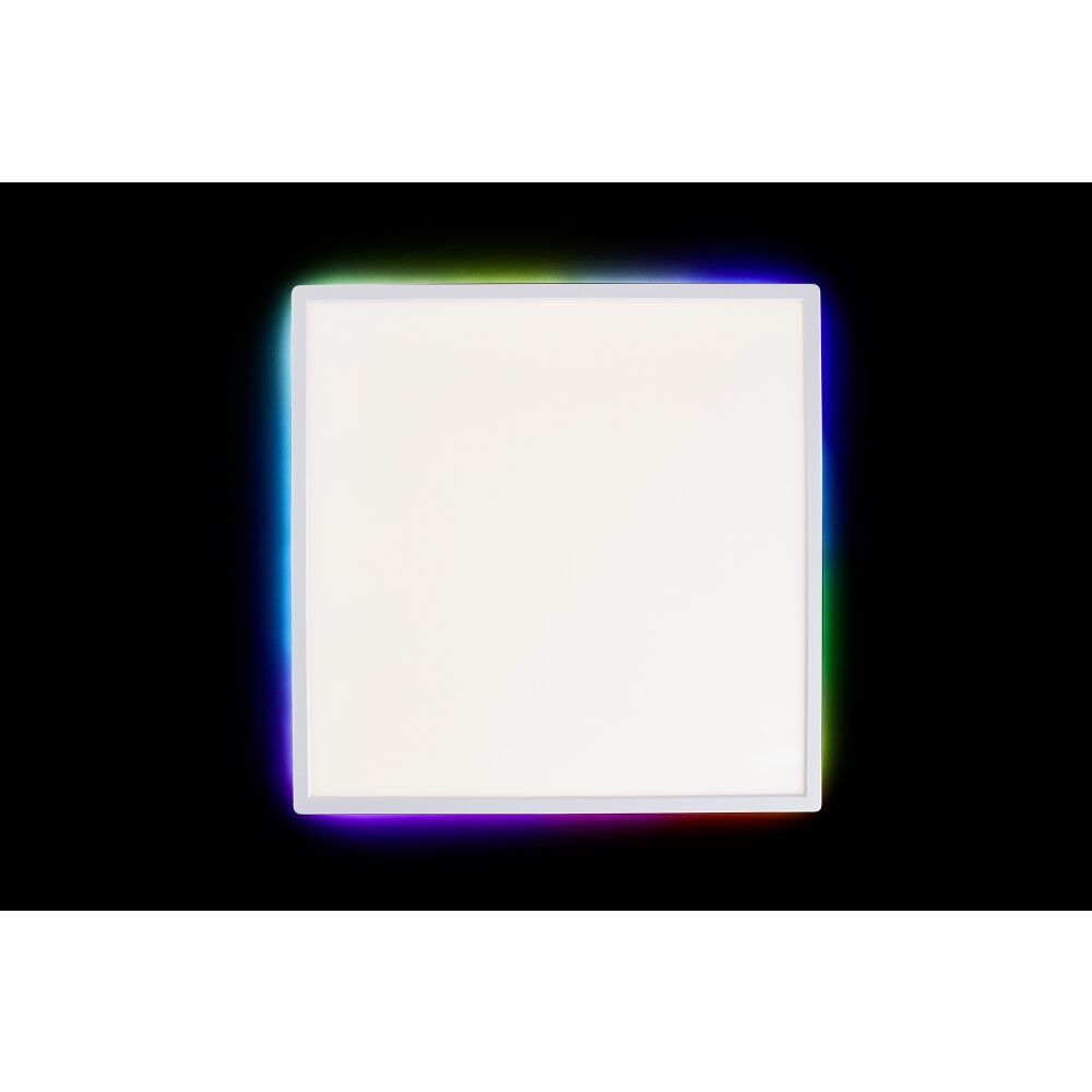 Brilliant Saltery Ceiling Light white, 1-light source, Remote control, Colour changer