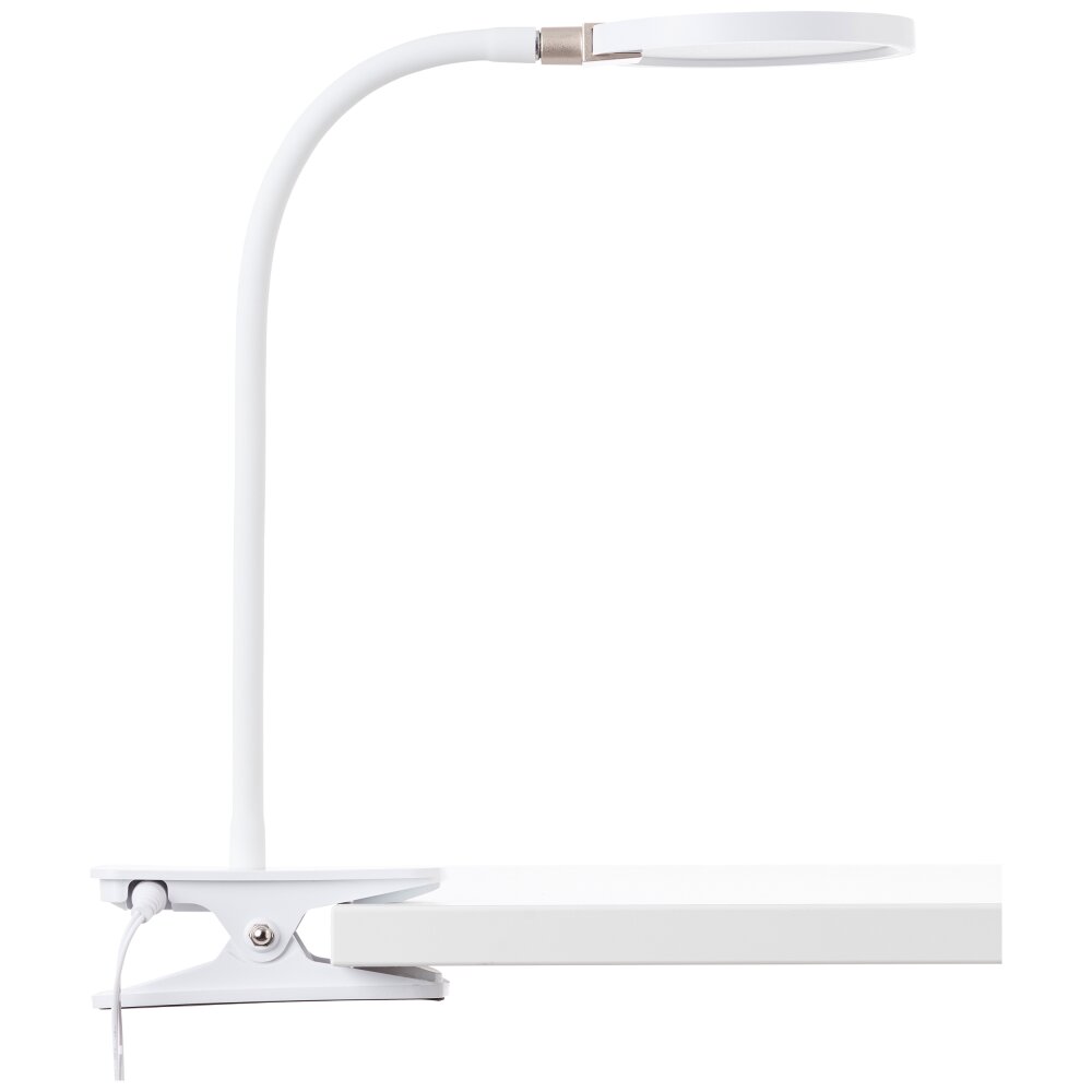 Brilliant Ubin clamp-on light LED white, 1-light source