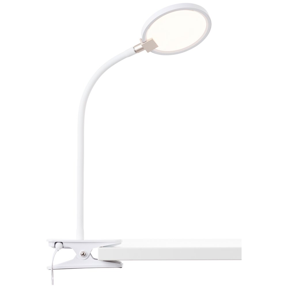 Brilliant Ubin clamp-on light LED white, 1-light source