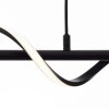 Brilliant Eunice Pendant Light LED black, 1-light source