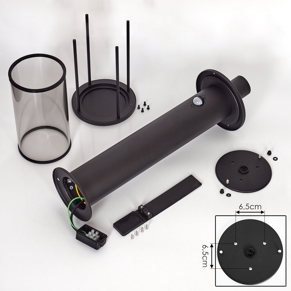 Sumalao path light black, 1-light source, Motion sensor