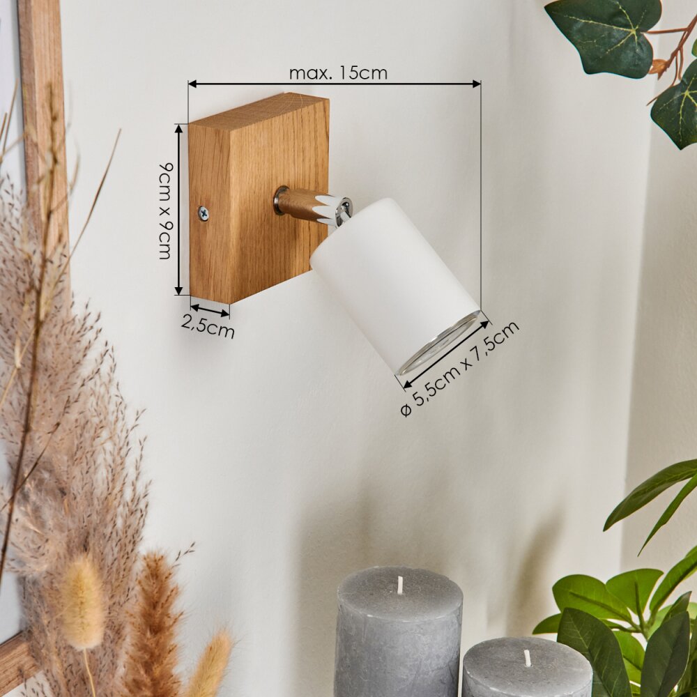 Nazca Wall Light Ecru, 1-light source