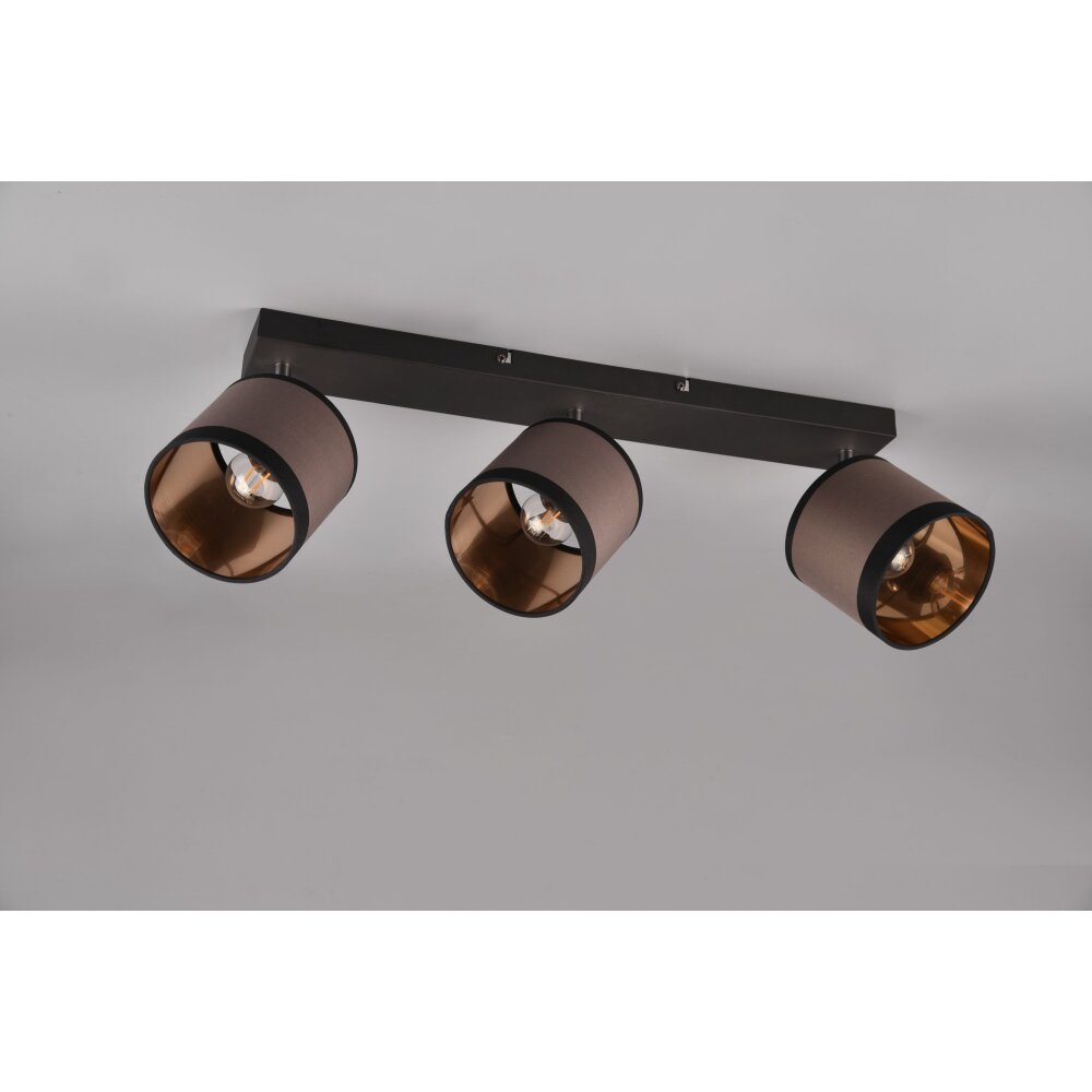 Reality DAVOS Ceiling Light Taupe, 3-light sources