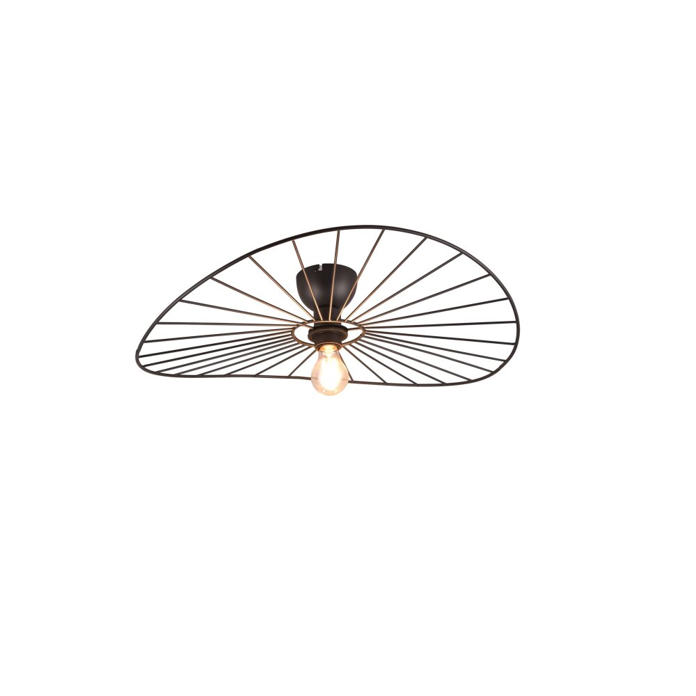 Reality CHAPEAU Ceiling Light black, 1-light source