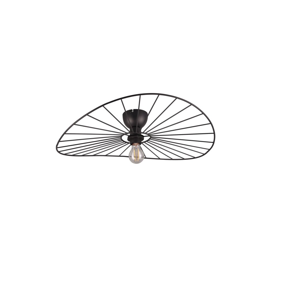 Reality CHAPEAU Ceiling Light black, 1-light source
