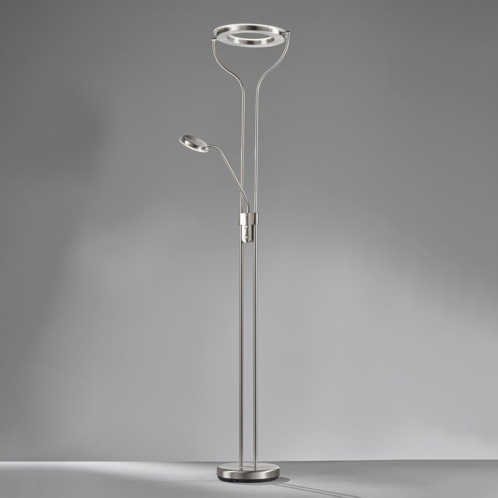 Fischer & Honsel Davos UpLighter LED matt nickel, 1-light source