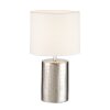 Fischer & Honsel Prata Table lamp silver, 1-light source