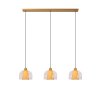 Lucide GUNHILD Pendant Light gold, brass, 3-light sources