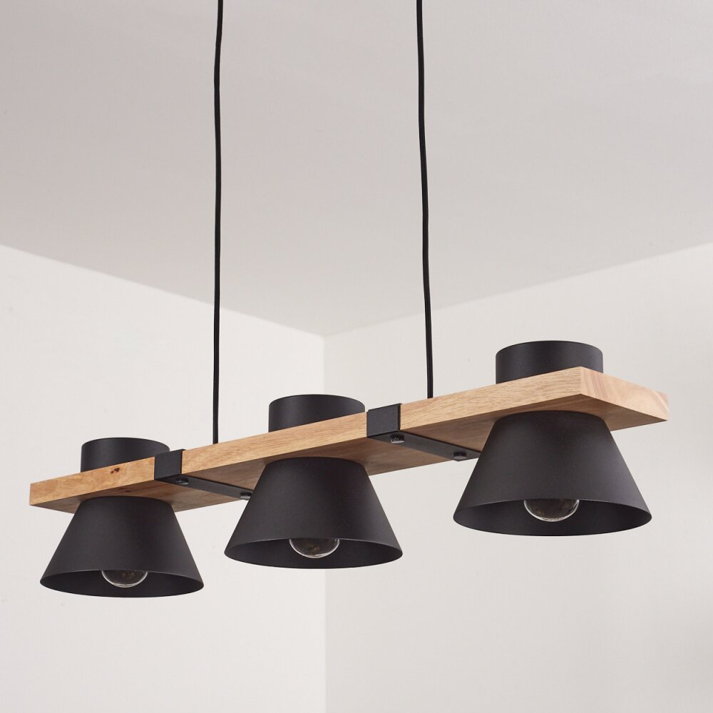 Gatangachi Pendant Light black, 3-light sources