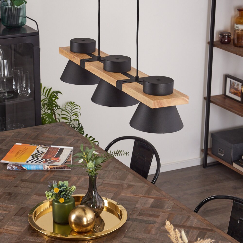 Gatangachi Pendant Light black, 3-light sources